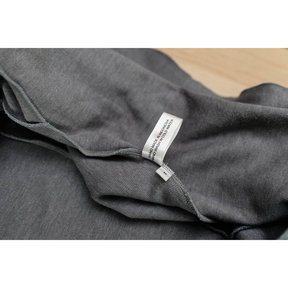 Flutter Squeak Gray Open Cardigan Asymmetrical M … - image 6